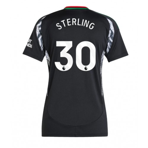 Fotbalové Dres Arsenal Raheem Sterling #30 Dámské Venkovní 2024-25 Krátký Rukáv